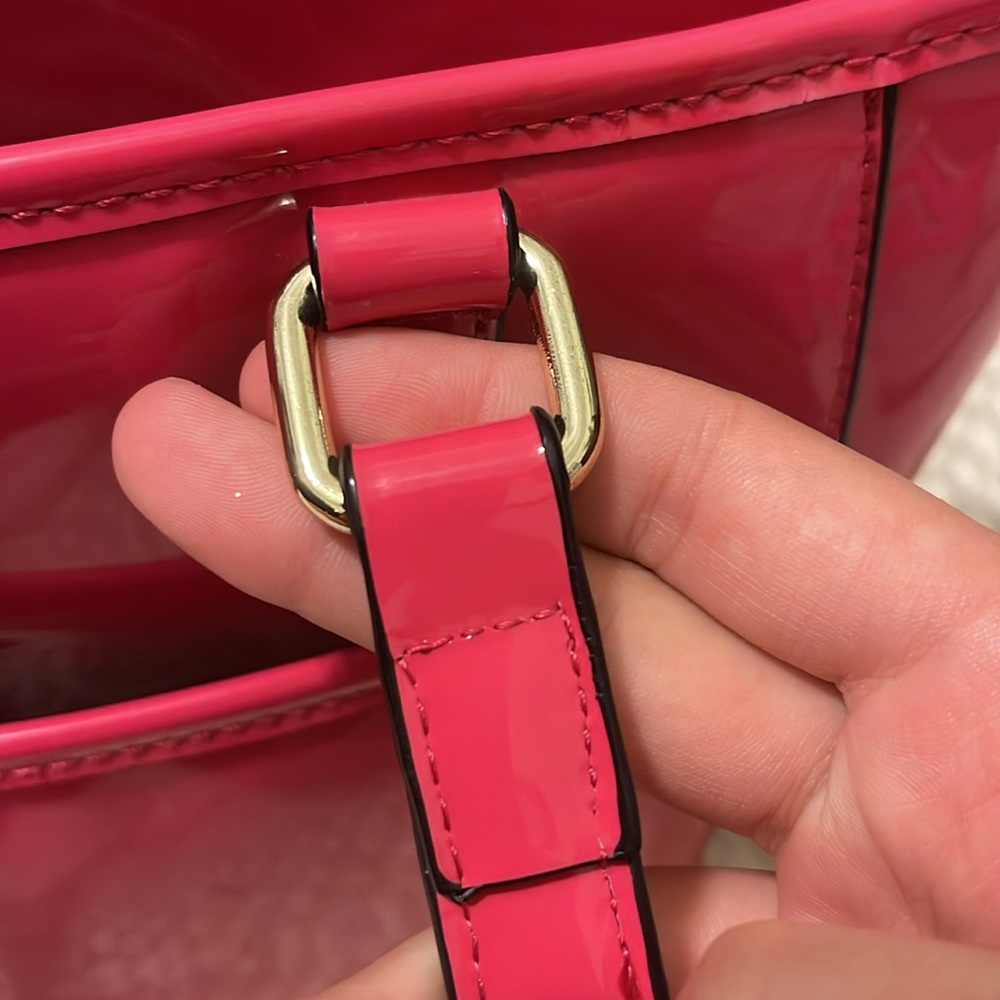 PINK LEATHER SIMPLY NOELLE PURSE - Picture 12 of 15